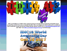Tablet Screenshot of idic15families.org